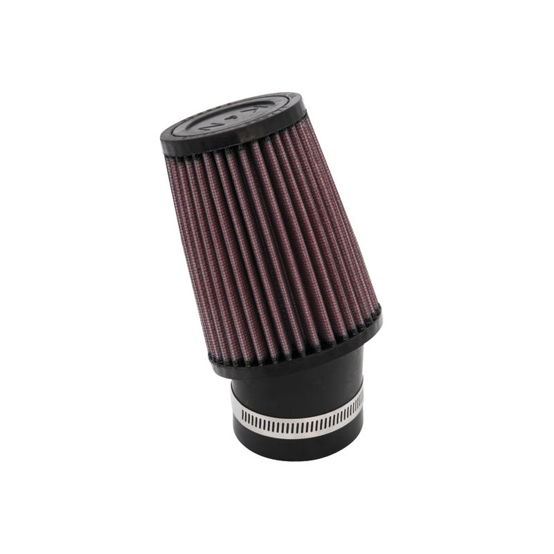K&N Uniwersalny stożkowy filtr powietrza, kołnierz 62mm, kąt 20 stopni, podstawa 95mm, góra 76mm, wysokość 127mm - skuter śnieżny (SN-2520)