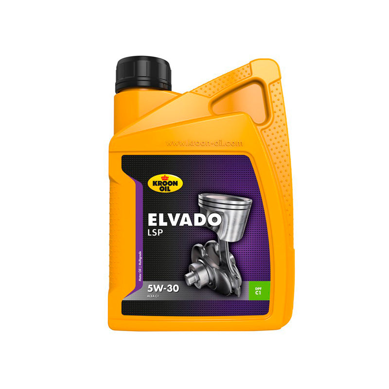 Kroon-Oil, Elvado LSP 5W-30 - aceite de motor sintético - 1L