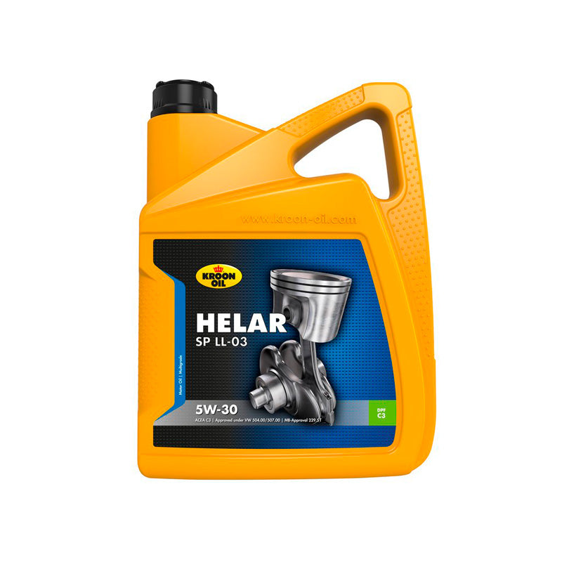 Kroon-Oil, Helar SP LL-03 5W-30 Aceite de motor - 5L - De ahorro de combustible y larga duración