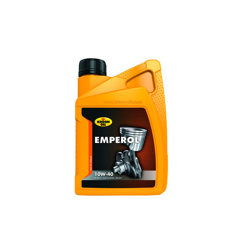 Kroon-Oil, Emperol 10W-40 Aceite de motor - 1L - Ahorro de combustible y alta viscosidad