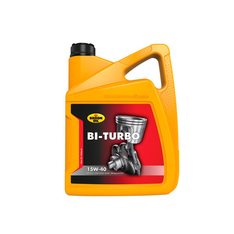 Kroon-Oil, Aceite de motor Bi-Turbo 15W-40 - 5L