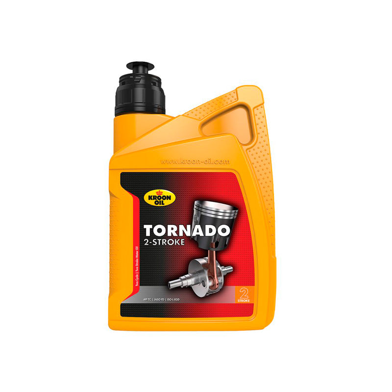 Kroon-Oil, Tornado aceite 100% sintético para motores de 2 tiempos - 1L