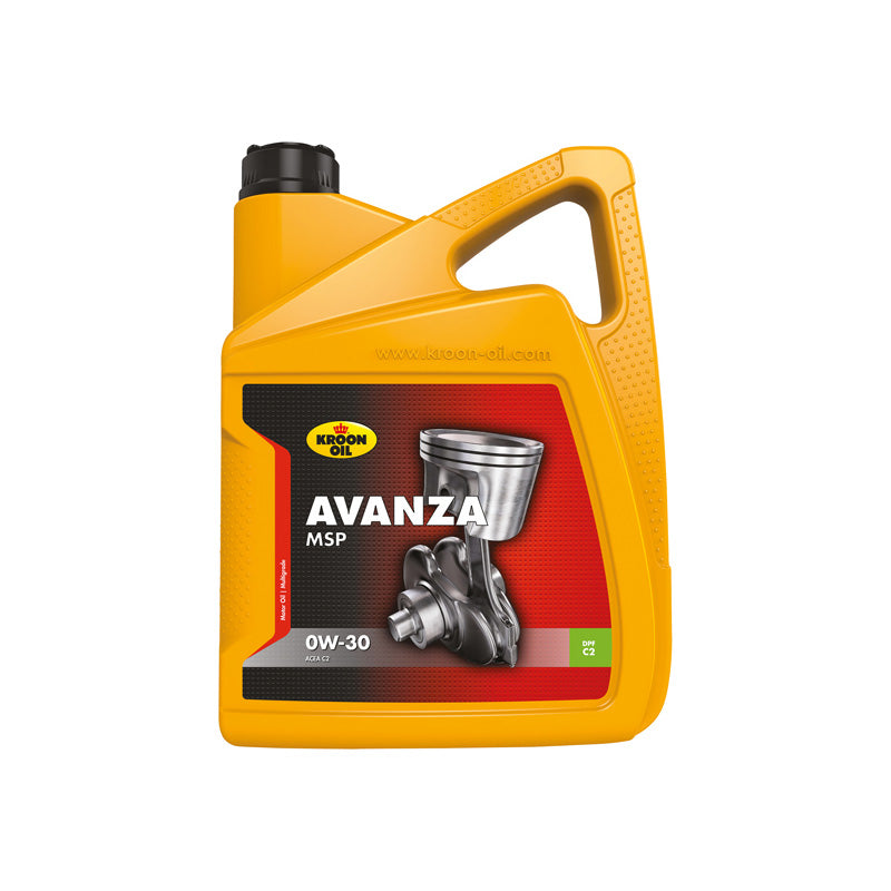 Kroon-Oil, Avanza MSP 0W-30 - 5L - Aceite de motor sintético de ahorro de combustible