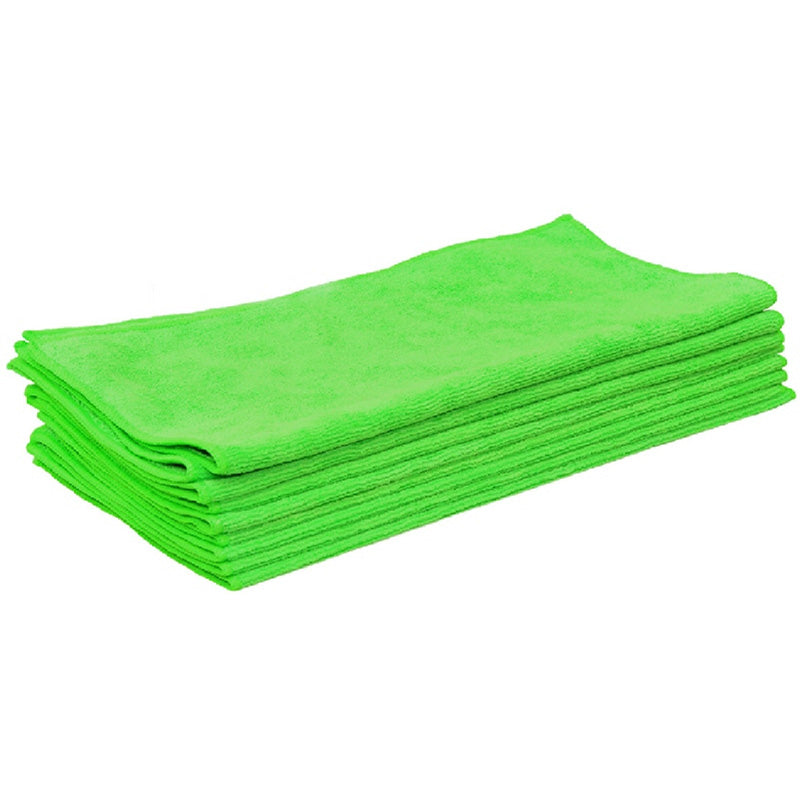 Martin Cox, paños de microfibra de alta resistencia - verde - 10 uds. - 40x40cm