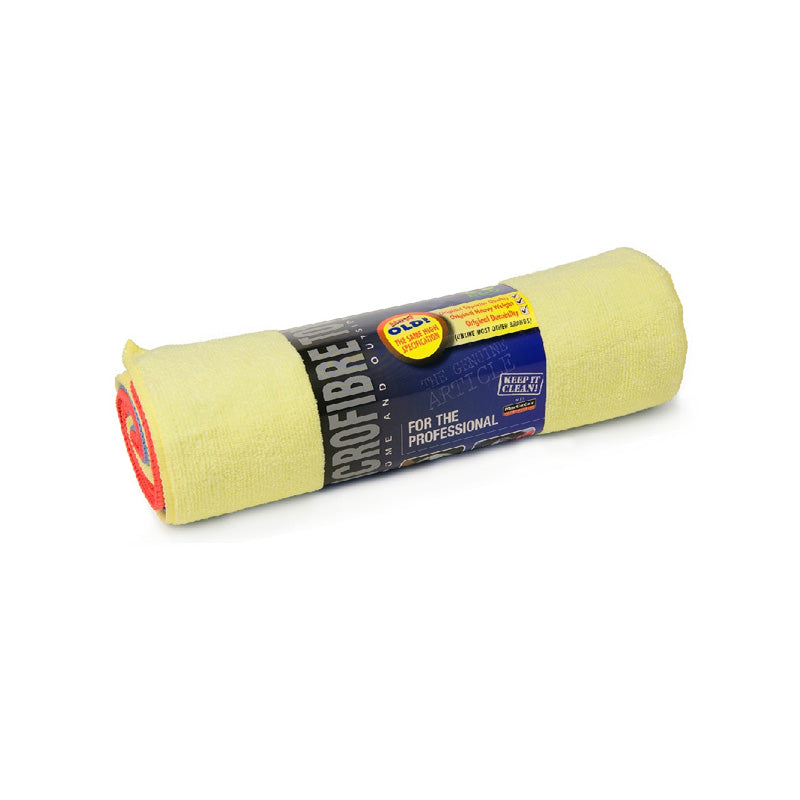 Martin Cox, rollo de paños de microfibra - 6 uds. - 30x40 cm - azul/rojo/amarillo
