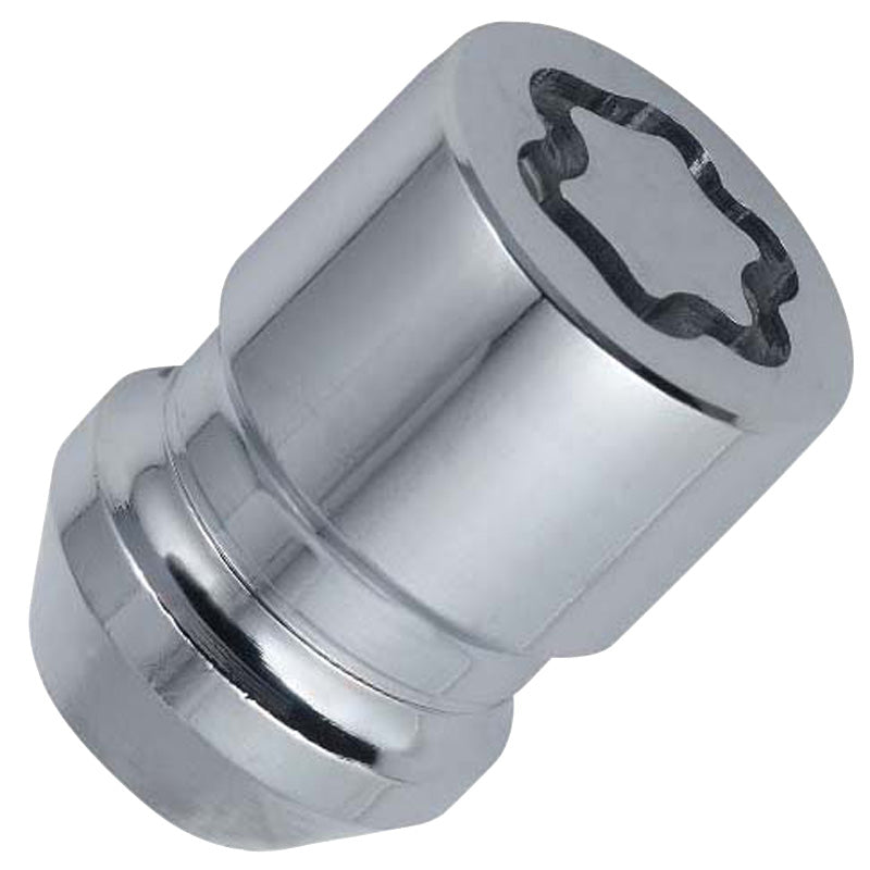 McGard, Tuercas antirrobo para llantas M12x1.50 Cónico redondo - longitud de 29.9mm (cabeza de 19mm) - Juego de 4 + llave
