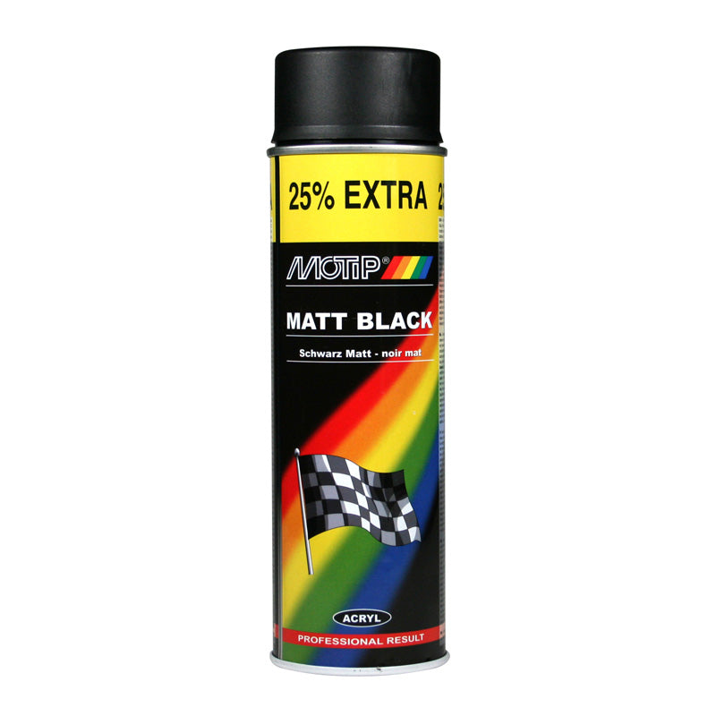 Motip, Rallye Lakier - matowa czerń - 500ml