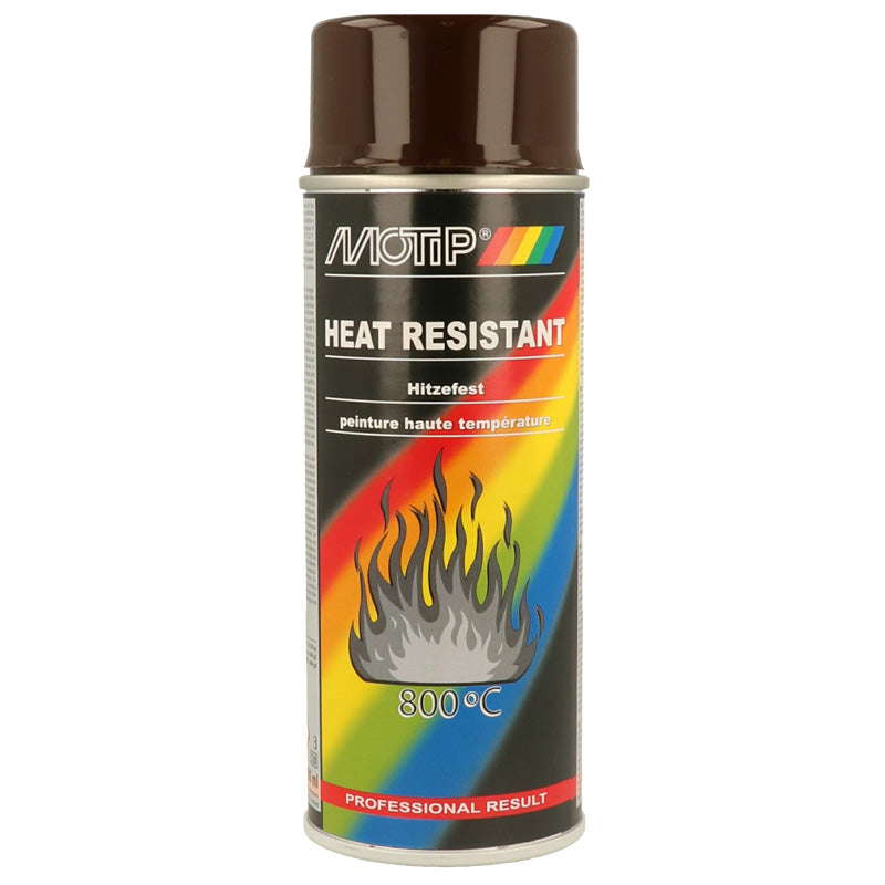 Motip, lakier żaroodporny - brązowy - 400 ml