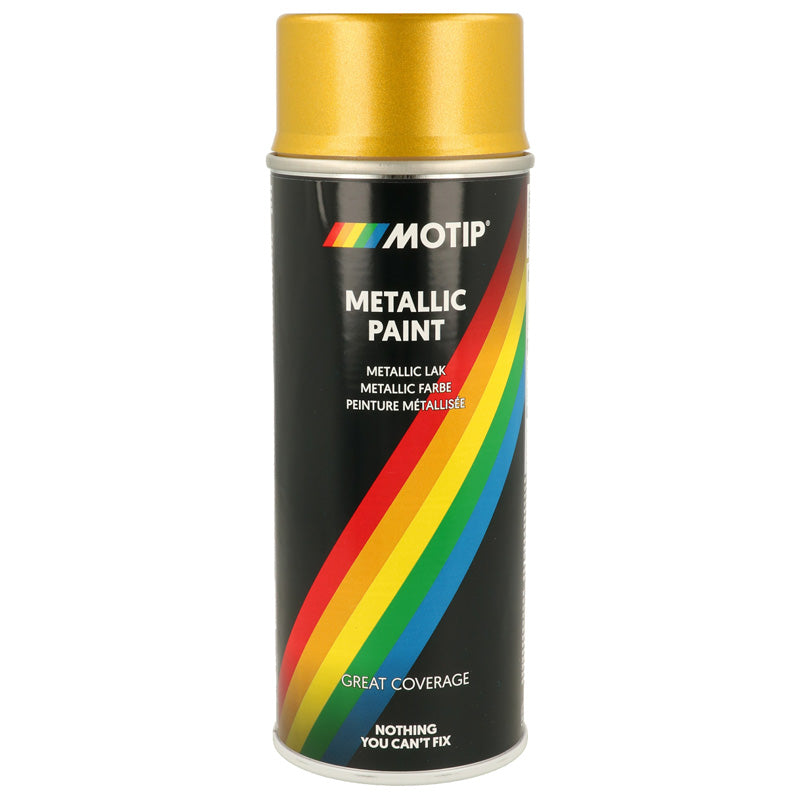 Motip, Metallic Lak, Guld, 400ml