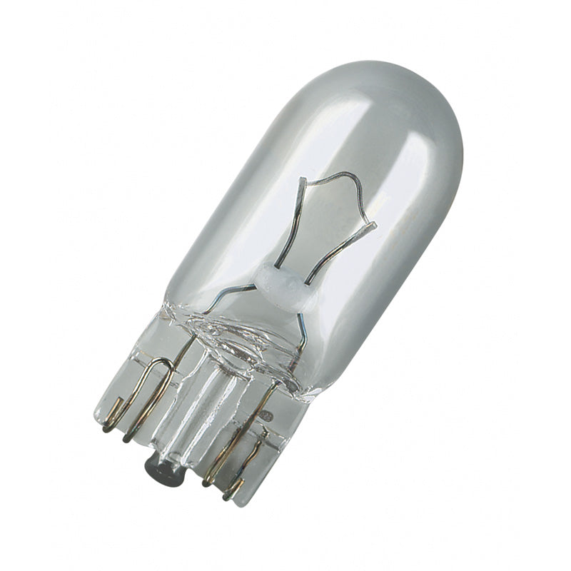 Osram, lampadine alogene originali - T10 - 12V/5W - Set da 2 pz.
