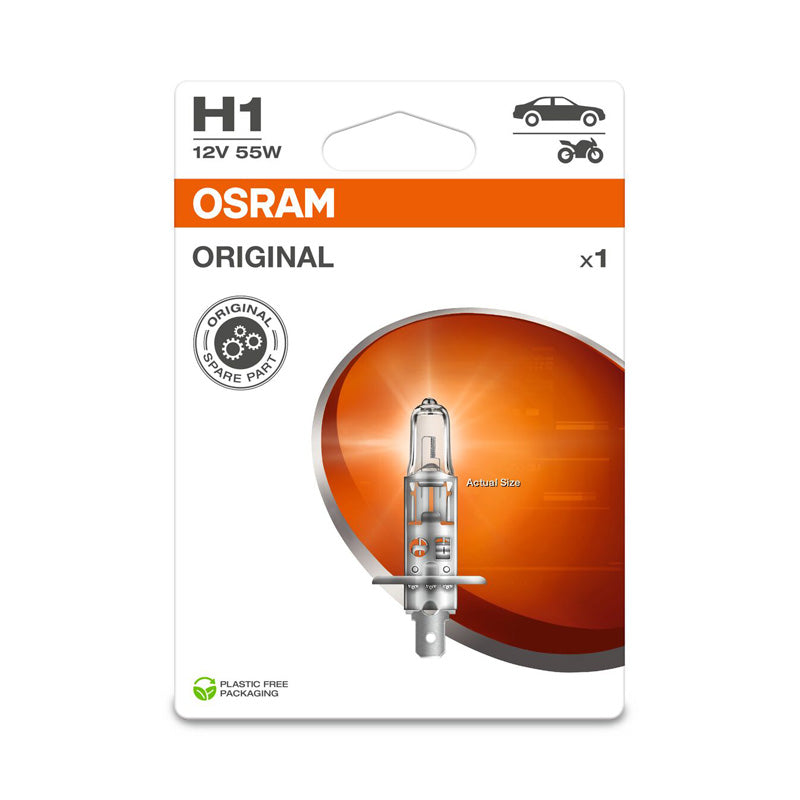Osram, Original żarówka halogenowa - H1 - 12V/55W - sztuka