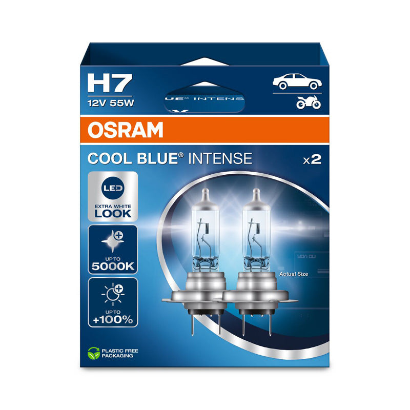 Osram, Cool Blue Intense żarówki halogenowe - H7 - 12V/55W - 2szt.