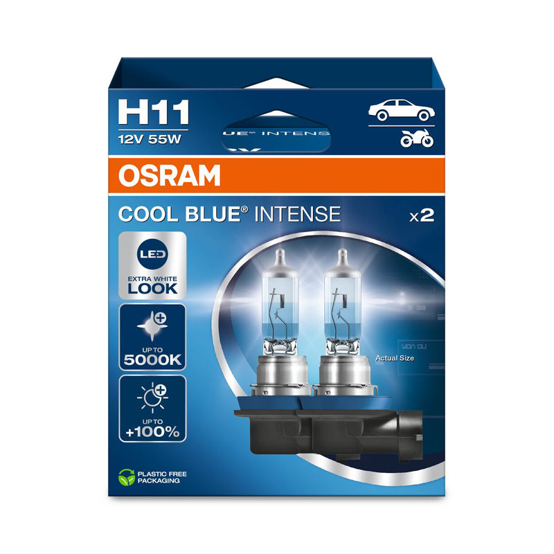 Osram, Cool Blue Intense żarówki halogenowe - H11 - 12V/55W - 2szt.