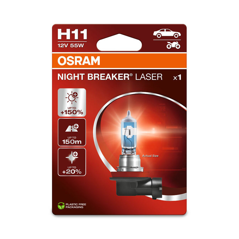 Osram, Night Breaker Laser halogenová žárovka H11 - 12V/55W - jednotlivý kus