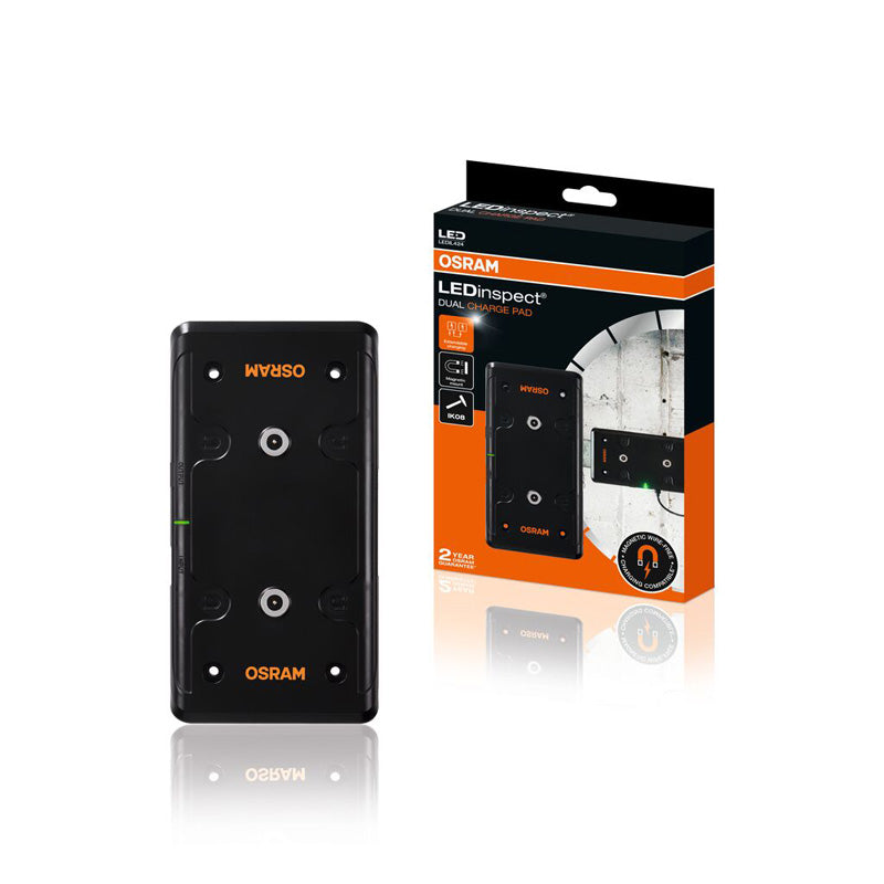 Osram, bezdrátová nabíjecí podložka pro inspekční osvětlení - DUAL CHARGE PAD