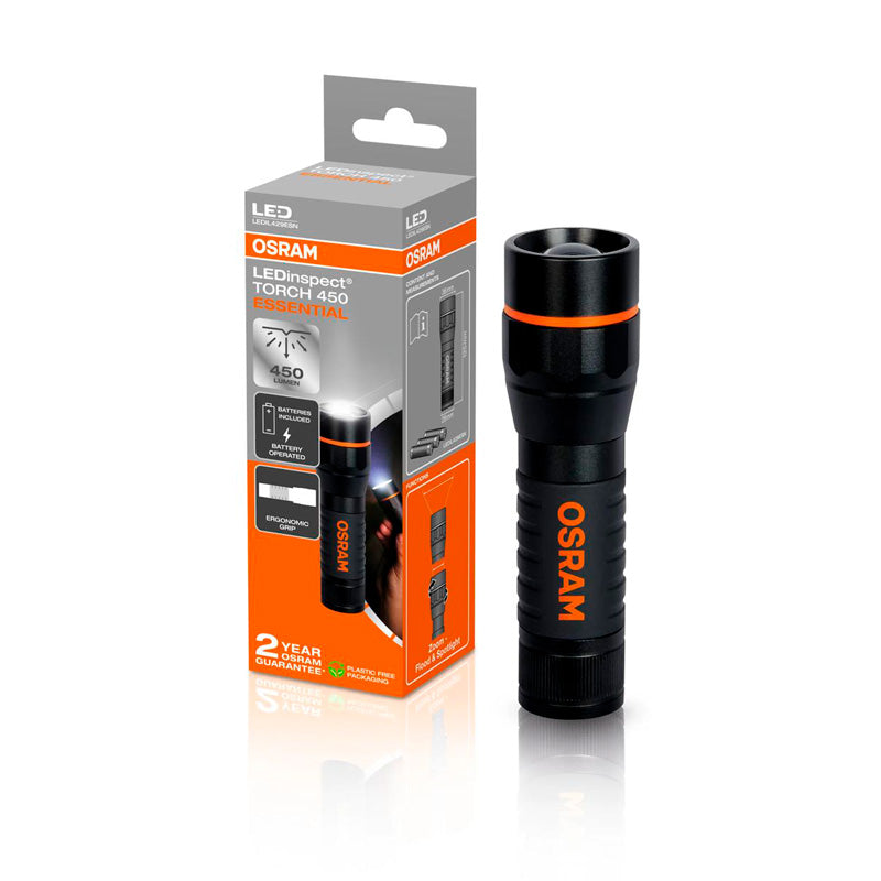 Osram, LEDinspect® TORCH 450 Essential, nastavitelná ruční inspekční svítilna