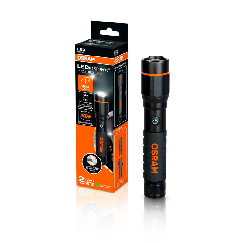 Osram, inspekční světlo LED, LEDinspect® PRO TORCH 800