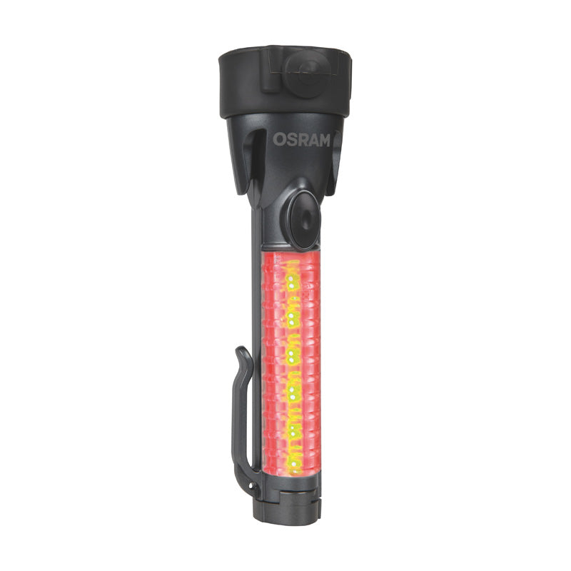 Osram, LEDguardian® Saver Light Plus - Luz de seguridad multifuncional con martillo de emergencia y cortador de cinturón de seguridad