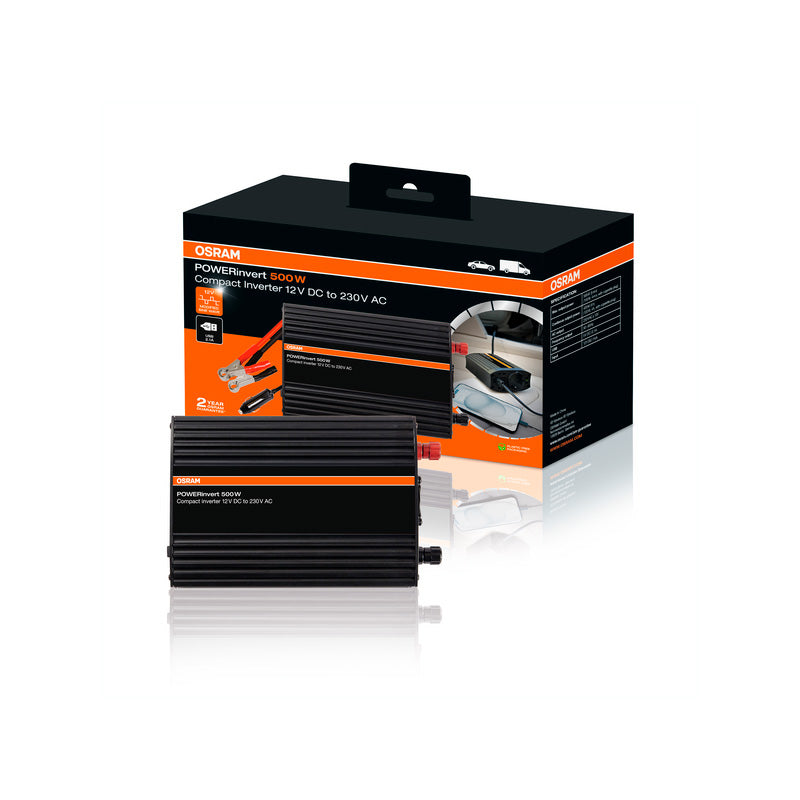 Osram, inverter, inverter a onda sinusoidale modificata 12V DC 500W - inverter