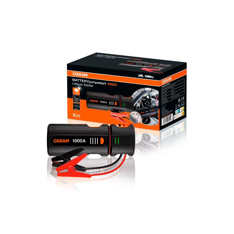 Osram, Batteryjumpstart 1000, avviatore di emergenza/Power Bank