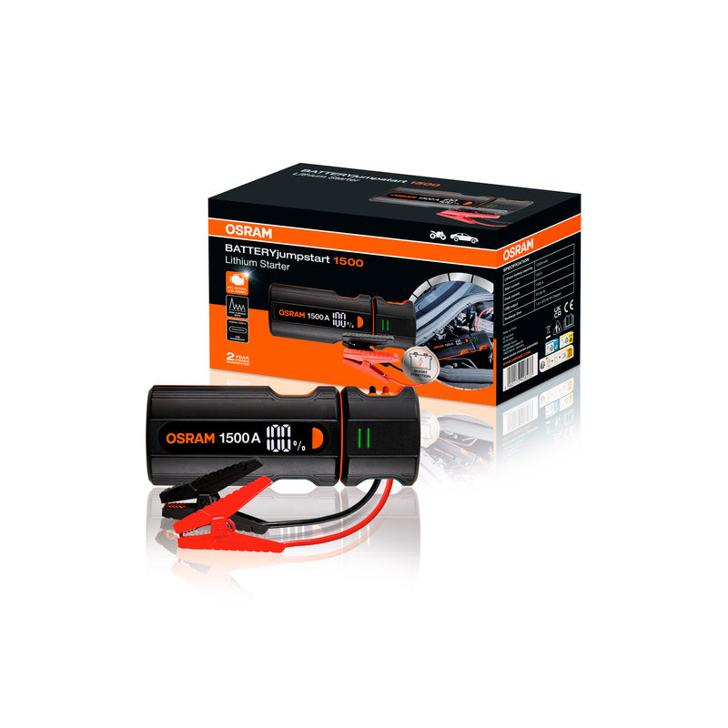 Osram, avviatore di emergenza, BATTERYjumpstart 1500