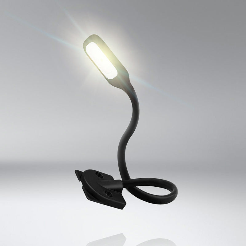 Osram, ONYX COPILOT Lampada da lettura LED regolabile - Nero opaco