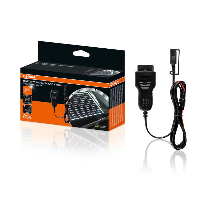 Osram, kabel akumulatora, ładowarka solarna, OBDII, OSPOBD