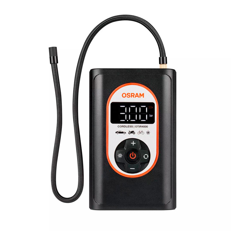 Osram, TYREinflate 4000, pompa per pneumatici wireless e ricaricabile