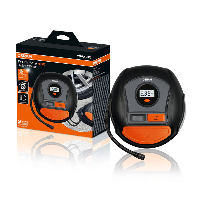 Osram, gonfiatore per pneumatici, Tyre Inflate 400