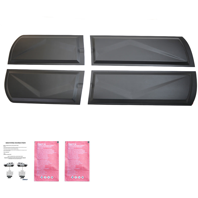 OneWay, ochrana karoserie, matná černá, pasuje na Nissan Navara D40 (2005-2010)