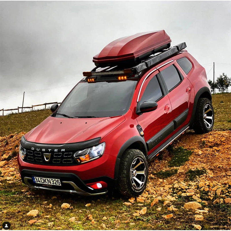 OneWay, Komplet body kit, Mat Sort, Passer til Dacia Duster II (2018-2024), 12-dele