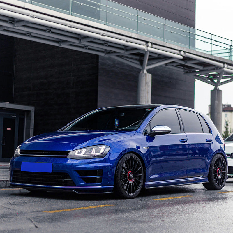 OneWay, Kompletny body kit, czarny błyszczący, pasuje do Volkswagen Golf VII HB R (2013-2016)