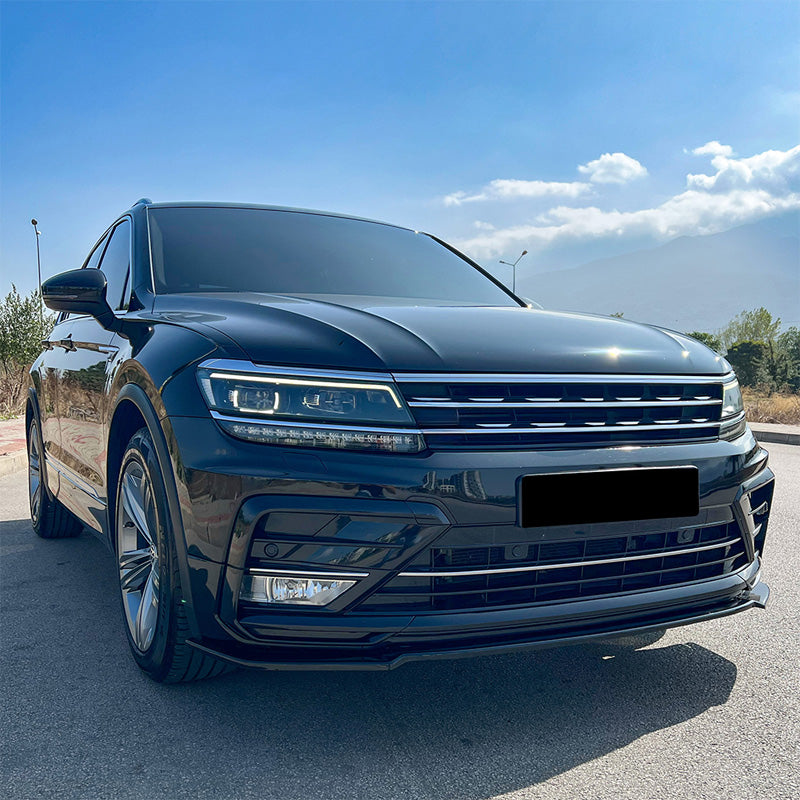 OneWay, Complete body kit, Gloss black, fits Volkswagen Tiguan II R-Line (2016-2020)