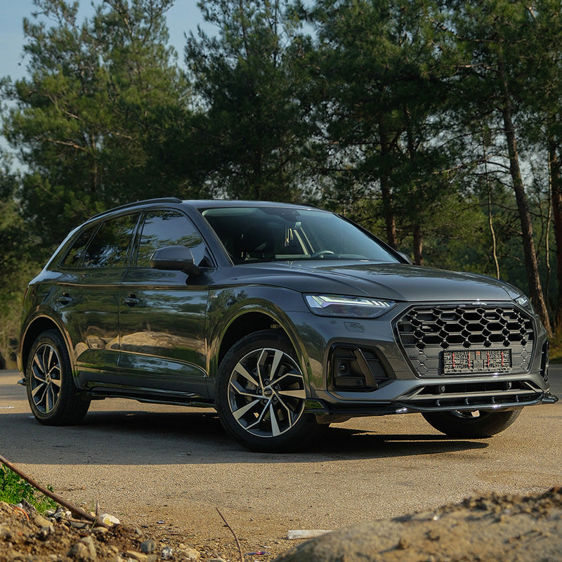 OneWay, Komplet Bodykit, Blank Sort, passer til Audi Q5 (FY) S-Line Facelift 2020-2024, ekskl. Sportback