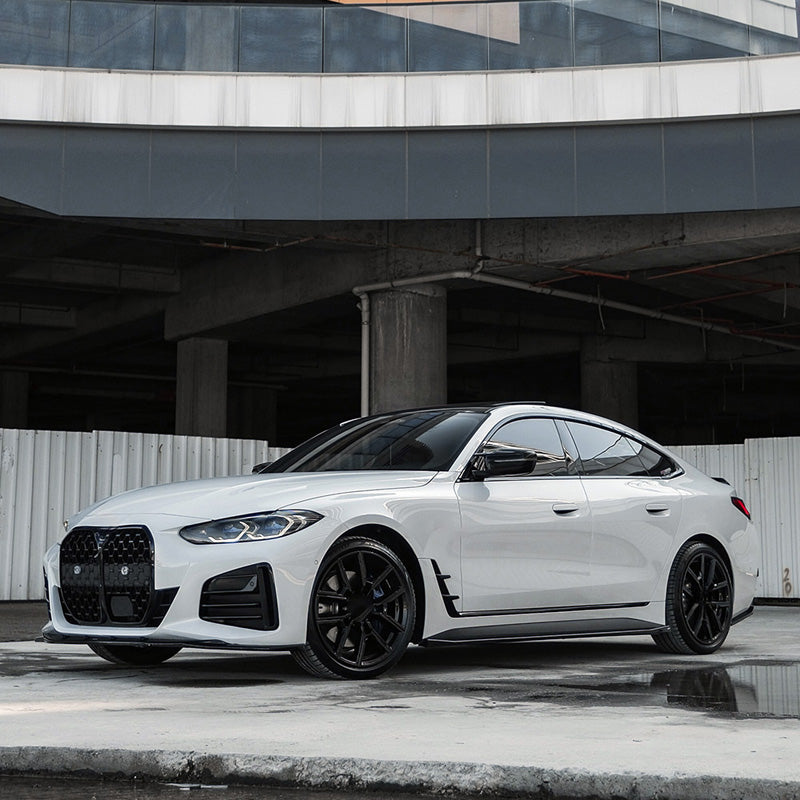 OneWay, Kompletní body kit, lesklá černá, pasuje na BMW 4-Series G26 M-Pack/M440i (2021-)