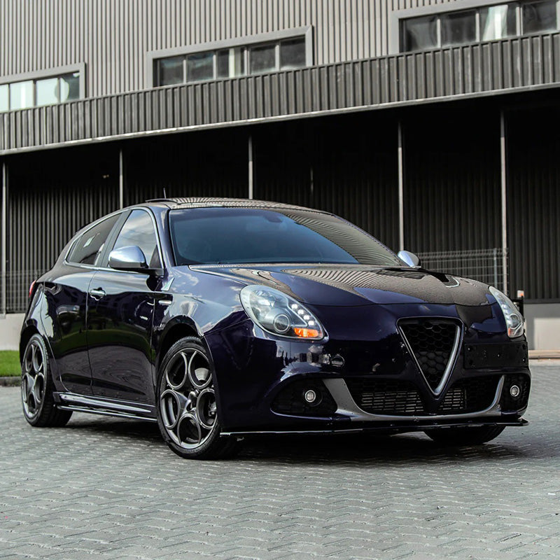 OneWay, Komplet Bodykit, Blank sort, passer til Alfa Romeo Giulietta (2010-2020)