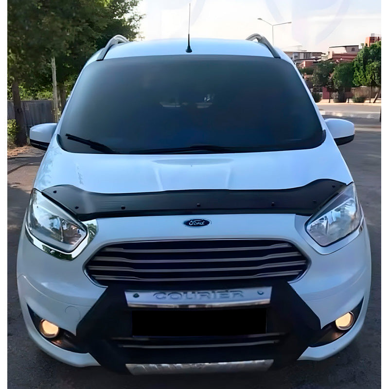 OneWay, protector de capó, negro brillante, apto para Ford Transit Connect 2013-2018