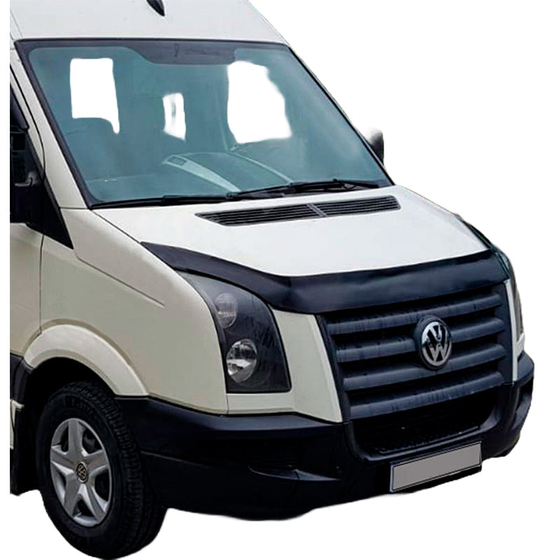 OneWay, Bonnet protector, Gloss Black, Fits Volkswagen Crafter MK1 & MK1 Facelift (2006-2016)