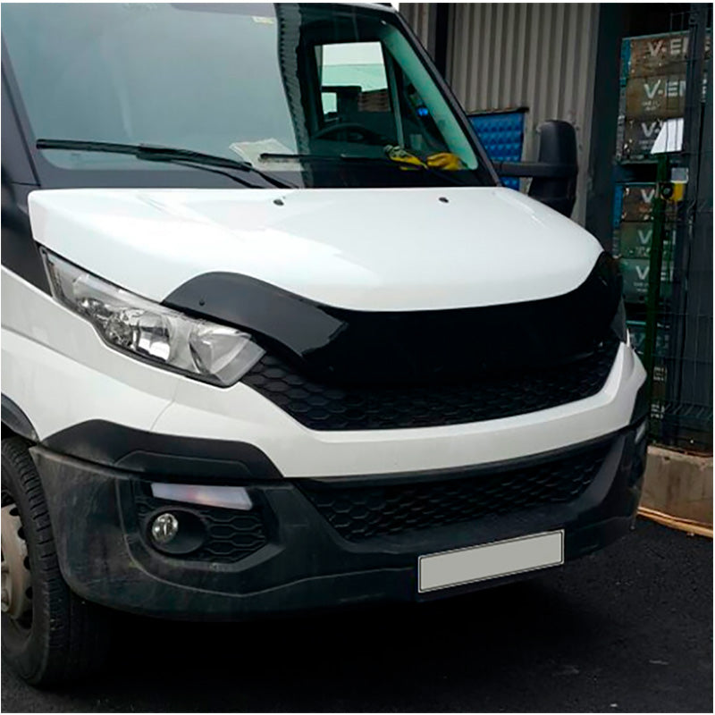 OneWay, protezione antiurto per cofano, nero lucido, Compatibile con Iveco Daily 3. generazione (2014-), 'Resistente ai danni'