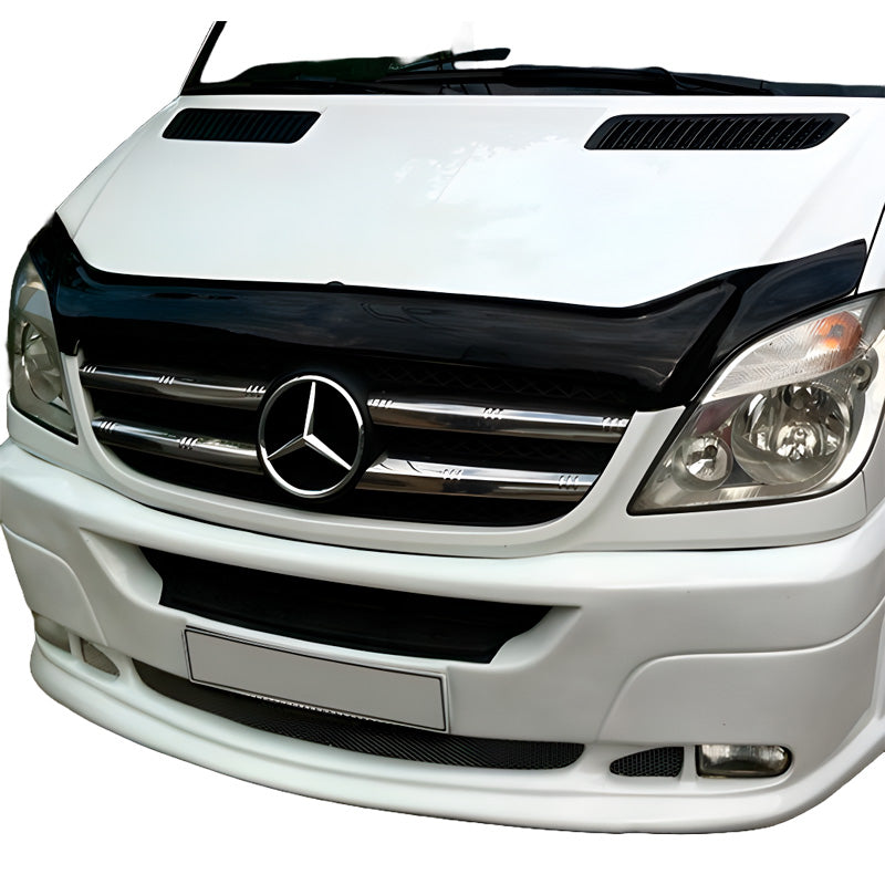 OneWay, osłona maski, czarny na wysoki połysk, pasuje do Mercedes Sprinter W906 (2006-2013)