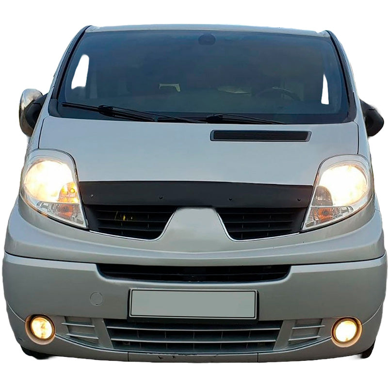 OneWay, Protezione cofano, Nero lucido, Adatto a Renault Trafic X83 2001-2014