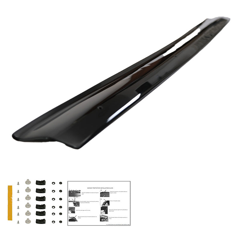 OneWay, protezione cofano, nero lucido, adatto a Fiat Ducato 3. Gen, Citroën Jumper e Peugeot Boxer 2006-2014