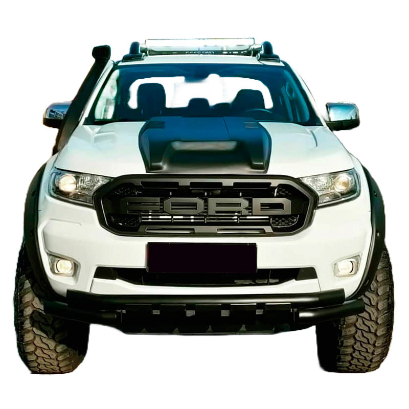 OneWay, Nasávač kapoty, matně černý, pasuje na Ford Ranger T7/T8 (2015-2022)