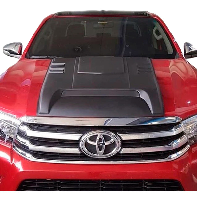 OneWay, Bonnet Scoop, Mat Sort, Passer til Toyota Hilux 8. generation (2015-2020)