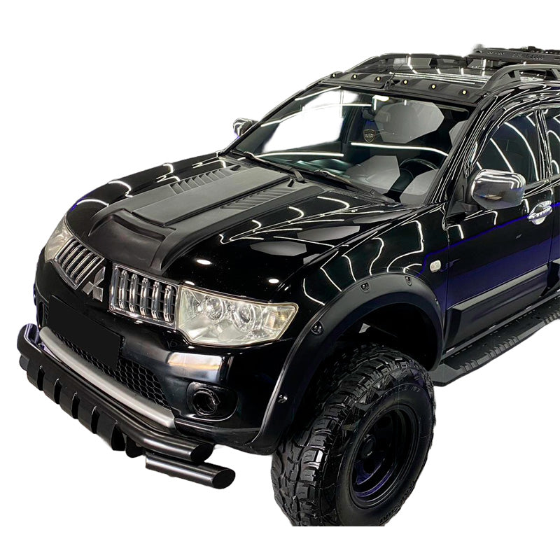 OneWay, Hjelmscoop, Mat Sort, Passer til Mitsubishi L200 Triton 4 (2007-2014)