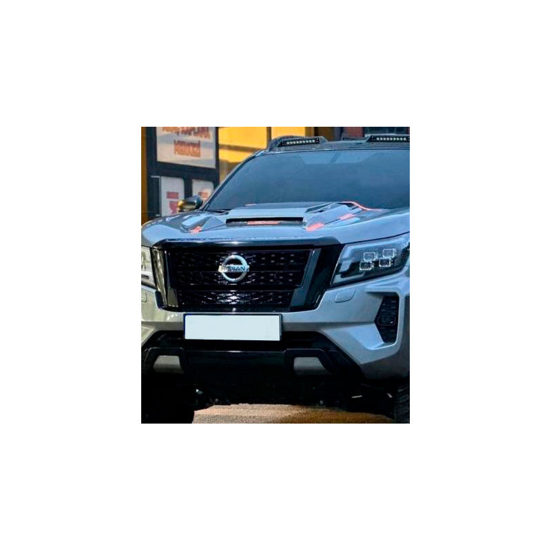 OneWay, Nasávač kapoty, matně černý, pasuje na Nissan Navara D23 NP300 (2014-2021)