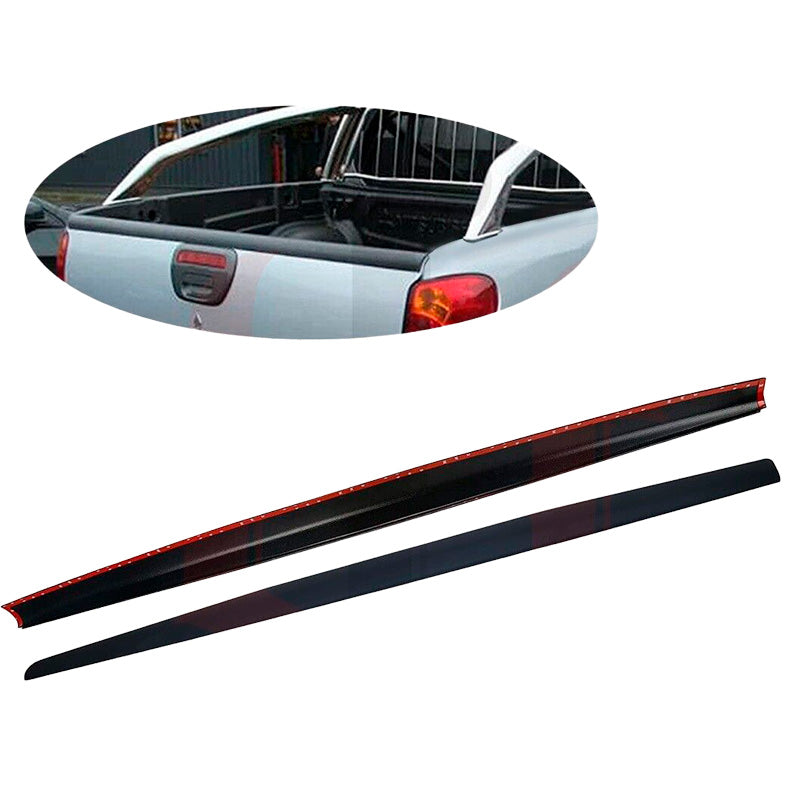 OneWay, Tailgate Cover, Matte Black, Fits Mitsubishi L200 Triton 4 (2007-2014)