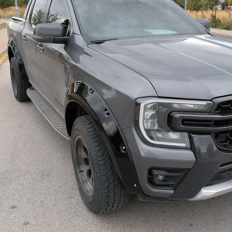 OneWay, Allargatore parafango, Jumbo, nero lucido, adatto a Ford Ranger T9 (2022-)