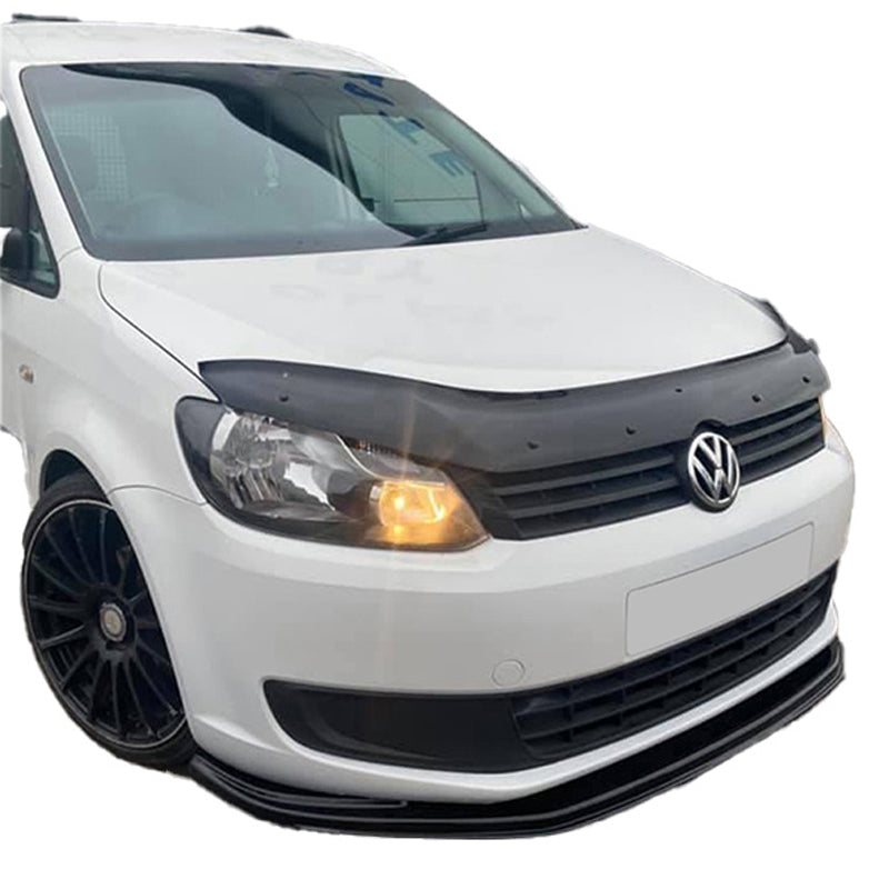 OneWay, dokładka przedniego zderzaka, błyszczący czarny, pasuje do Volkswagen Caddy MK3 Facelift 2010-2015