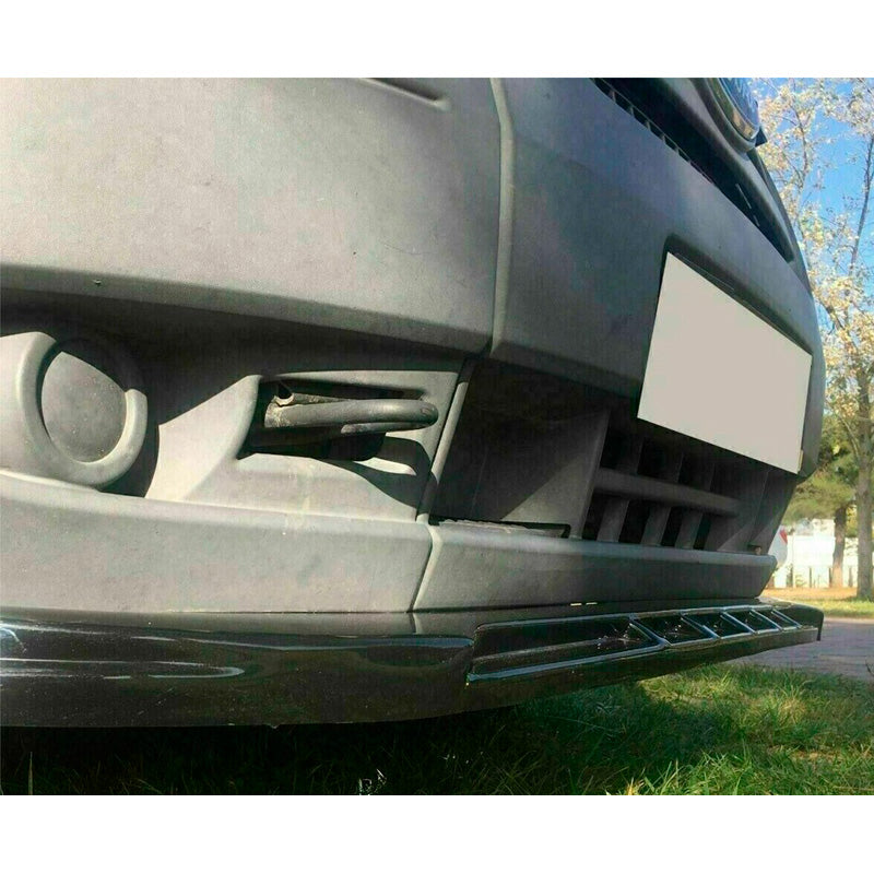 OneWay, přední spoiler, lesklá černá, vhodné pro Ford Transit MK7 (2006-2014)